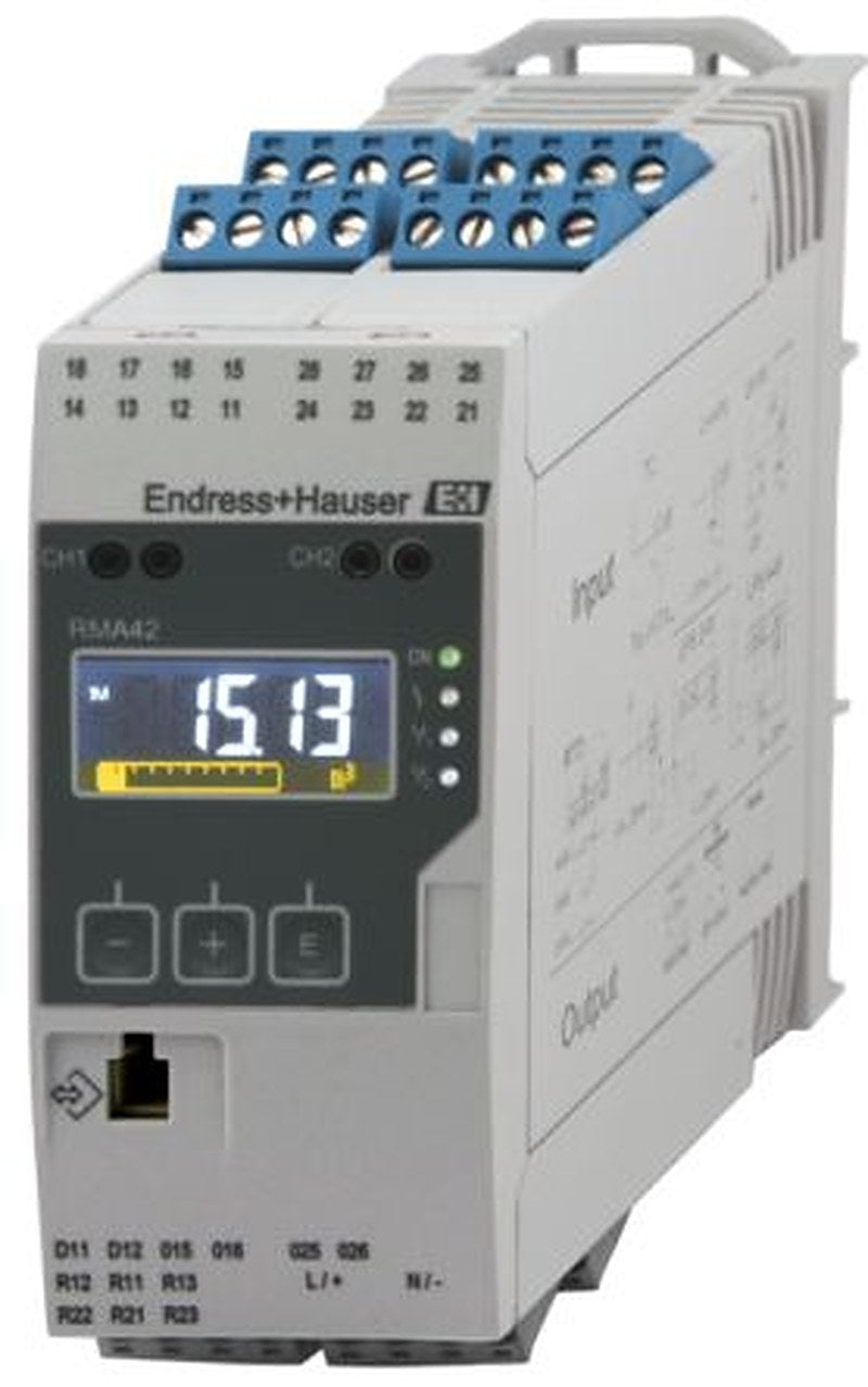 Endress+Hauser RMA42 LCD Multi-Function Panel Meters for Current, Voltage