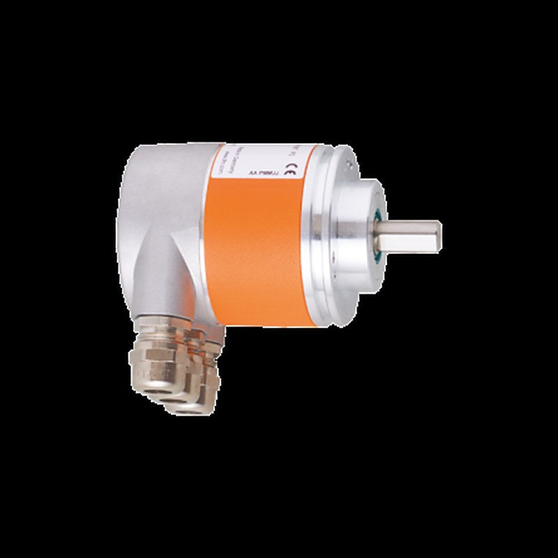 ifm electronic RN7 Series Absolute Absolute Encoder 30V dc, 8192 Pulses ppr, Binary Signal, Solid Shaft Type, 10 mm