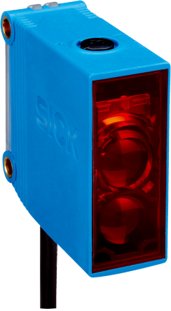 SICK Background Suppression Photoelectric Sensor, Rectangular Sensor