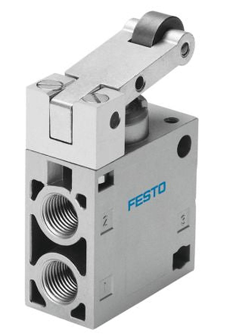 Festo Roller Lever Mechanical Valve RO Series, G G 1/4, 8991