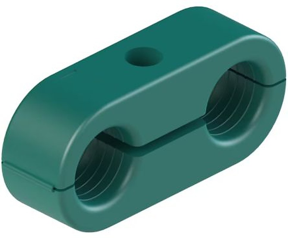 ParkerPolypropylene Hydraulic Pipe Clamp for 18 mm OD Tube, ROPD418X