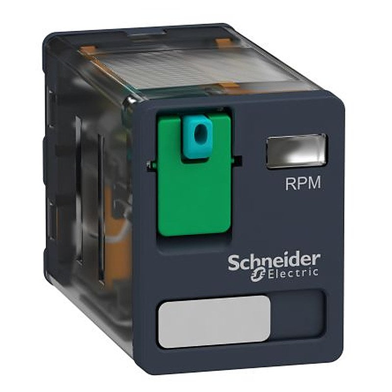 Schneider Electric Panel Power Relay, 24V dc Coil, 15A Switching Current, DPDT