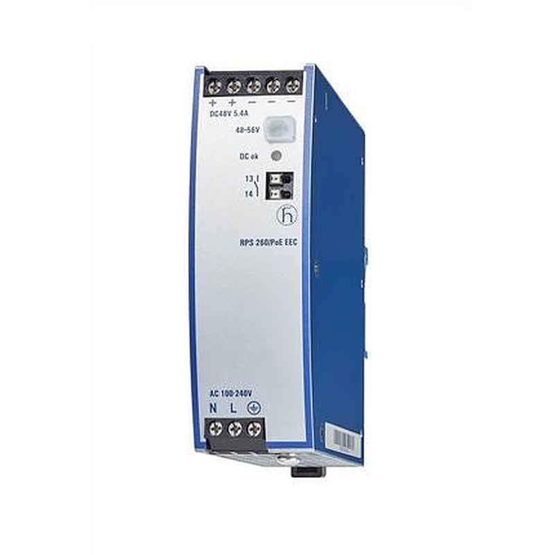 Hirschmann RPS 260 DIN Rail DIN Rail Power Supply 150 V dc, 240V ac AC Input 48V dc, 5.42 A Output DC 260 W