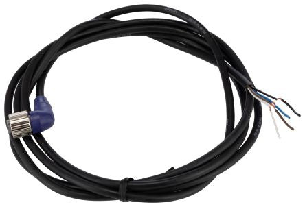 Omron Female 4 way Right Angle to Unterminated Sensor Actuator Cable, 2 m