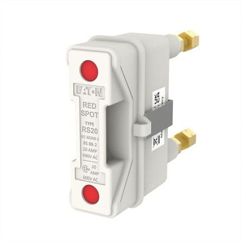 Eaton 20A Rail Mount Fuse Holder, 1P-Pole, 690V ac