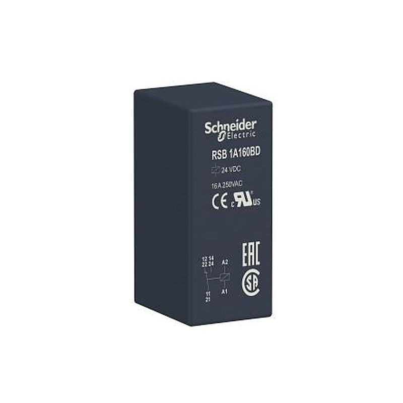 Schneider Electric PCB Power Relay, 24V dc Coil, 16A Switching Current, SPDT