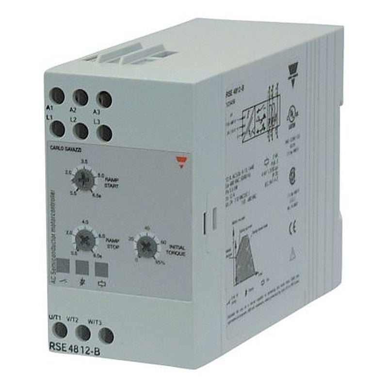 Carlo Gavazzi RSE Motor Starter, Soft Start, 400V ac, 1.5 kW, 3 Phase, IP20
