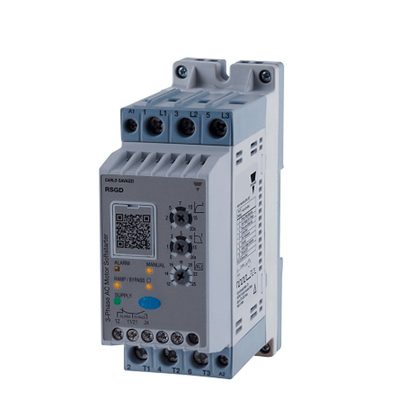 Carlo Gavazzi RSGD Soft Starter 600V ac, 5.5 kW, 3 Phase, IP20