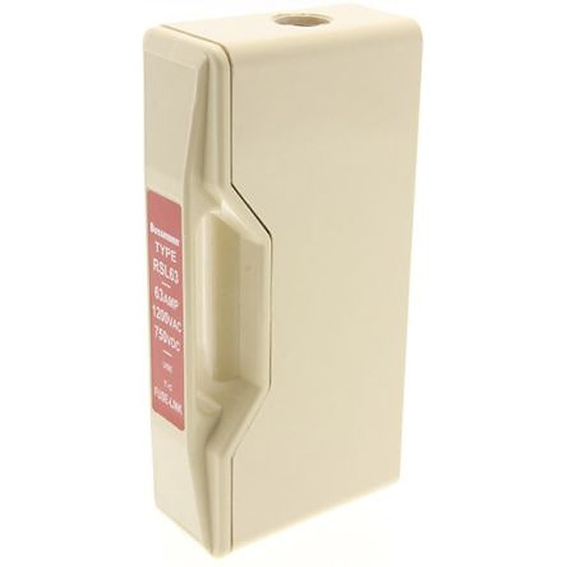 Eaton 63A Rail Mount Fuse Holder, 1P-Pole, 1.2kV