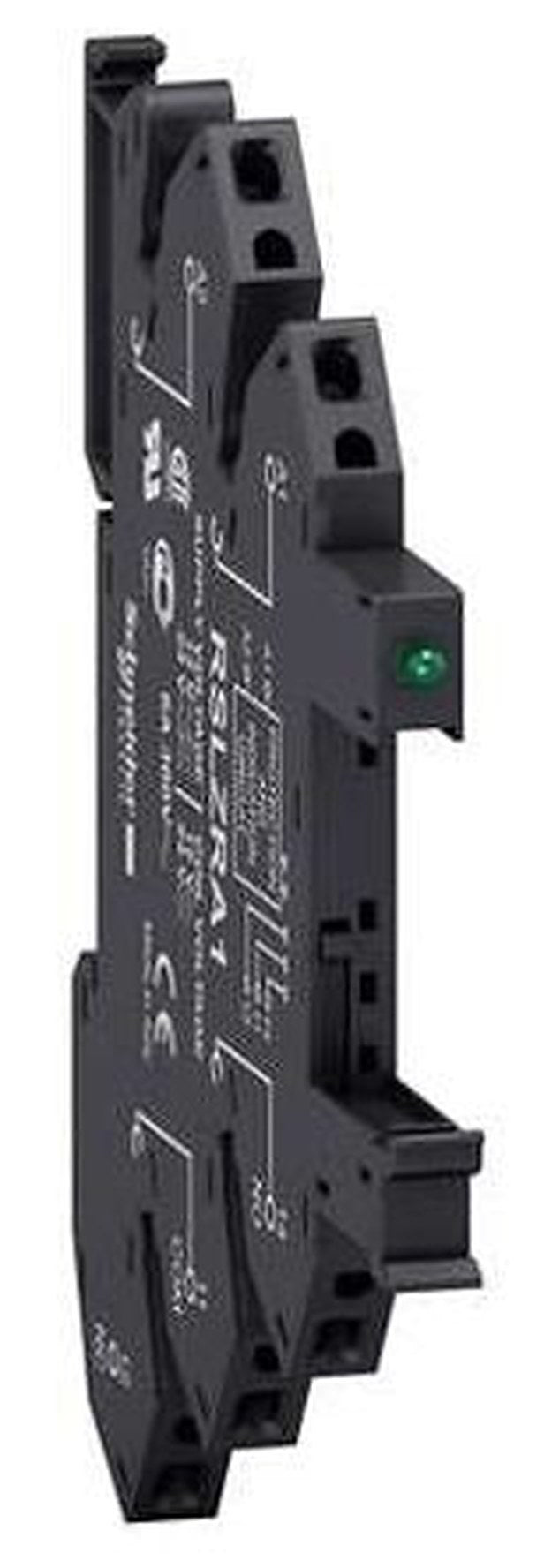 Schneider Electric RSLZ 5 Way 300V ac DIN Rail Relay Socket, for use with Plug-in Relay RSL (1CO) Series