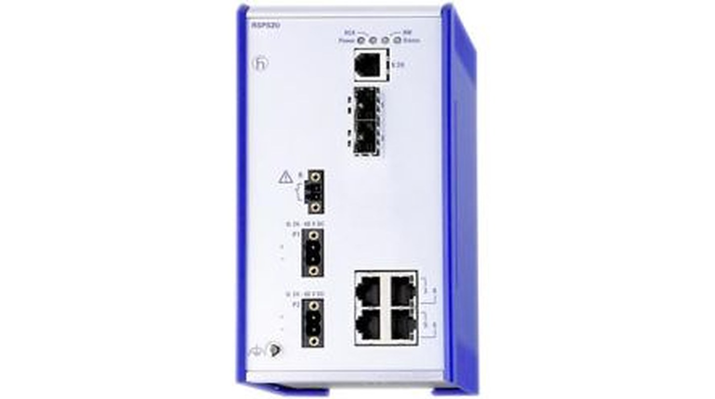 Hirschmann RSPS20-06002T1TT-SCCZ9HSE2S Network 6 Port Ethernet Switch