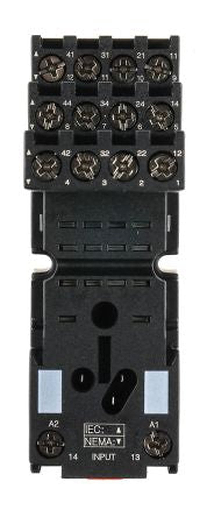 Schneider Electric Harmony Relay RXM 14 Way 250V DIN Rail Relay Socket, for use with Relais Series RSZ
