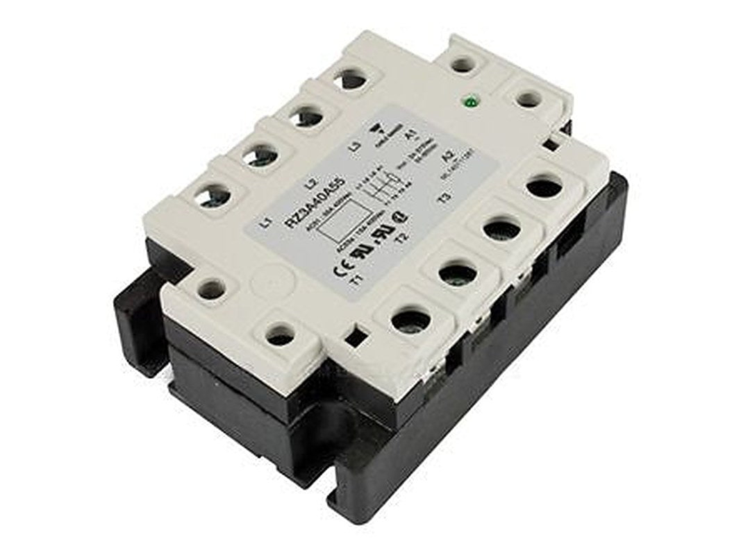 Carlo Gavazzi RZ3A Series Solid State Relay, 55 A Load, Panel Mount, 440 V ac Load, 275V ac Control