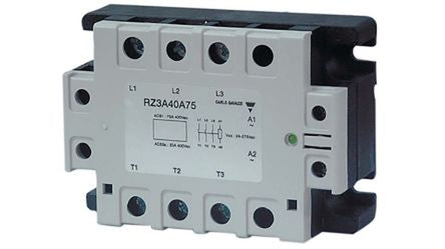 Carlo Gavazzi RZ3A Series Solid State Relay, 55 A Load, Panel Mount, 440 V ac Load, 32V Control