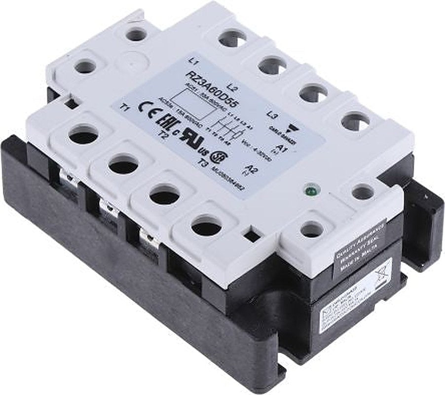 Carlo Gavazzi RZ3A Series Solid State Relay, 55 A Load, Panel Mount, 660 V Load, 32V Control