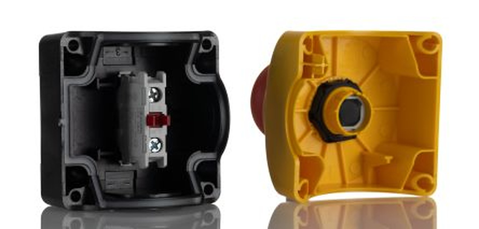 Lovato S1PY Series Key Release Emergency Stop Push Button, Surface Mount, 40 mm Cutout, 1 NC, IP66, IP67, IP69K
