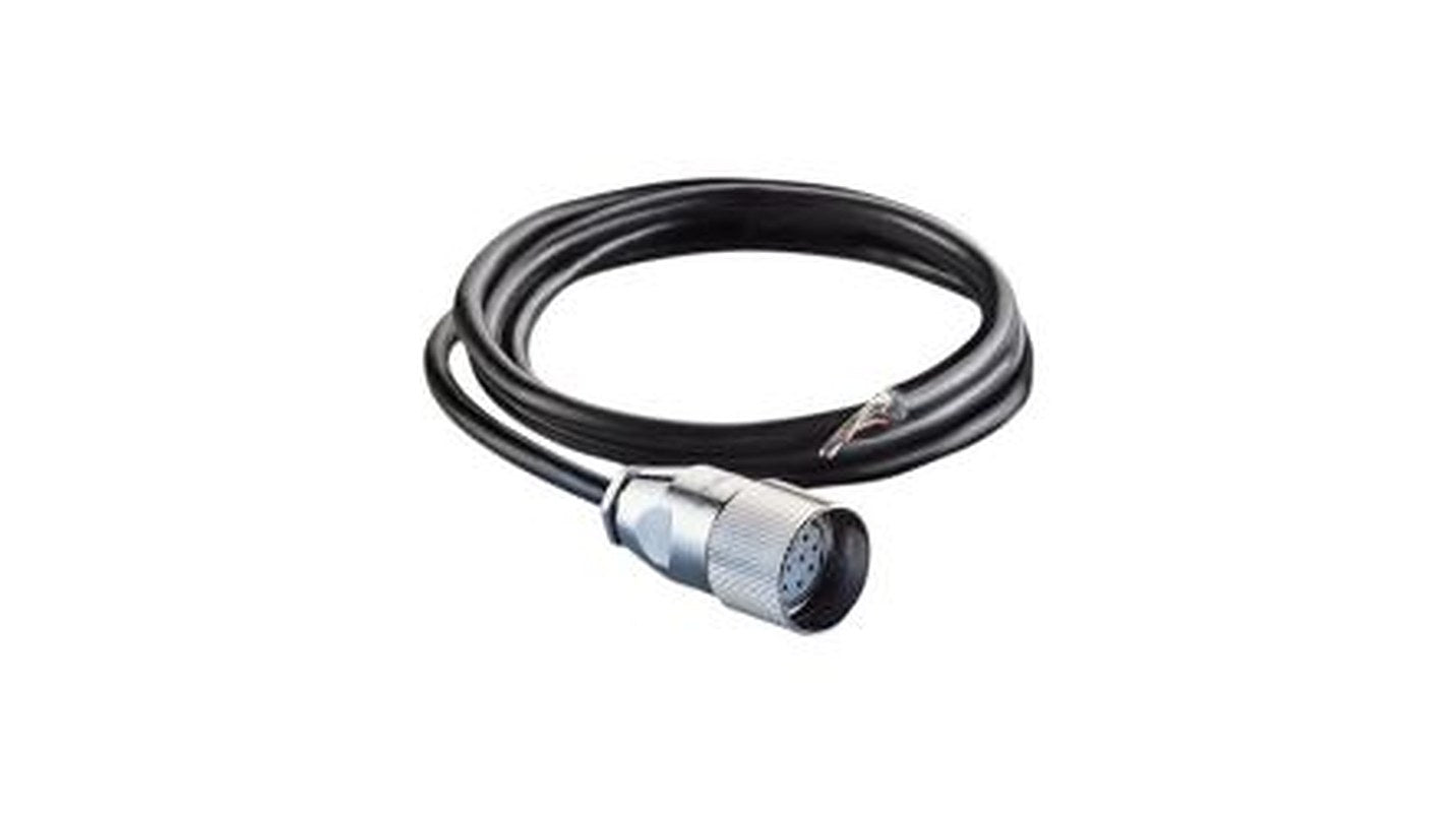 Baumer Female 12 way Straight to Actuator/Sensor Cable, 5 m