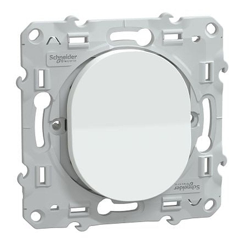 Schneider Electric 2 Way White 10A Ovalis Series