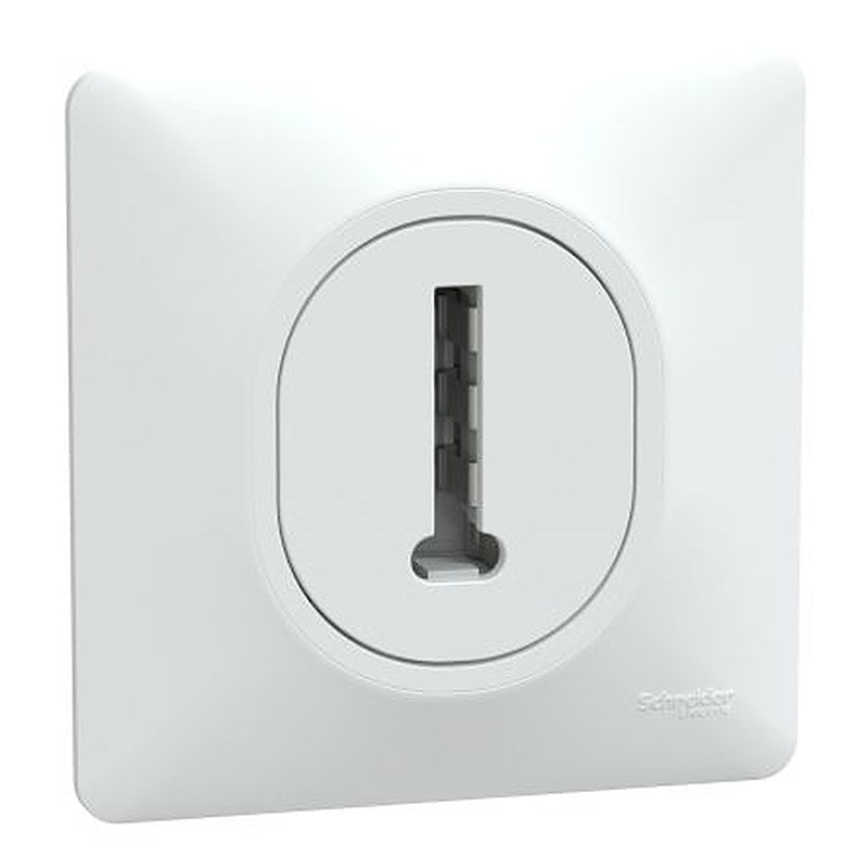 Schneider Electric White Telephone Socket