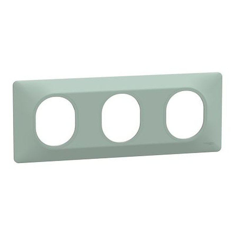Schneider Electric Green 3 Gang Light Switch Cover