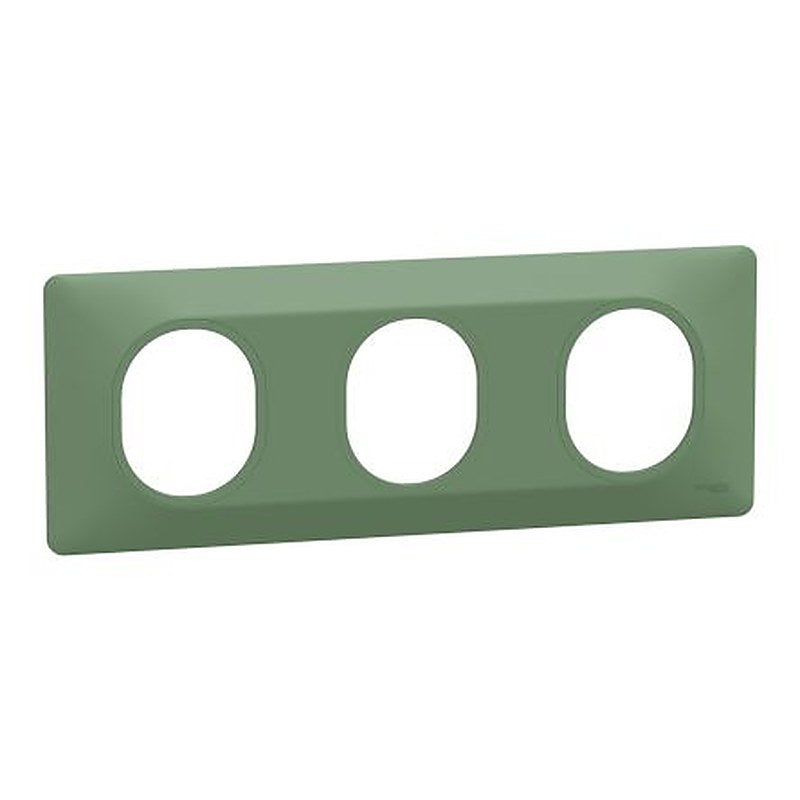 Schneider Electric Green 3 Gang Light Switch Cover