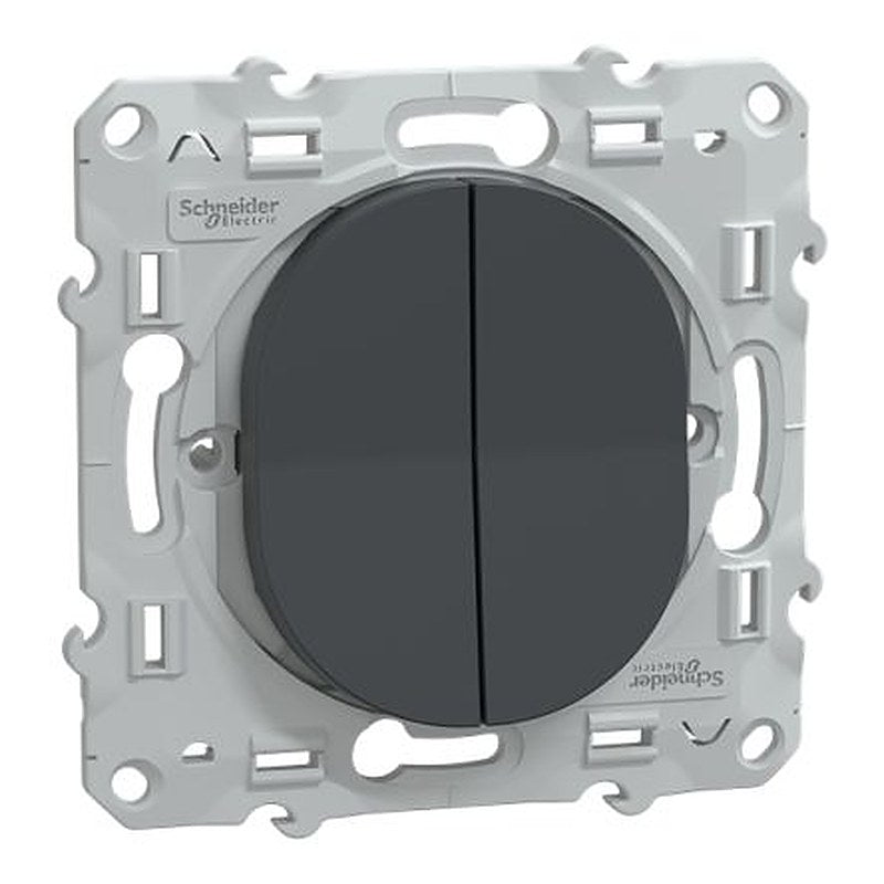 Schneider Electric Anthracite 10A Ovalis C Series