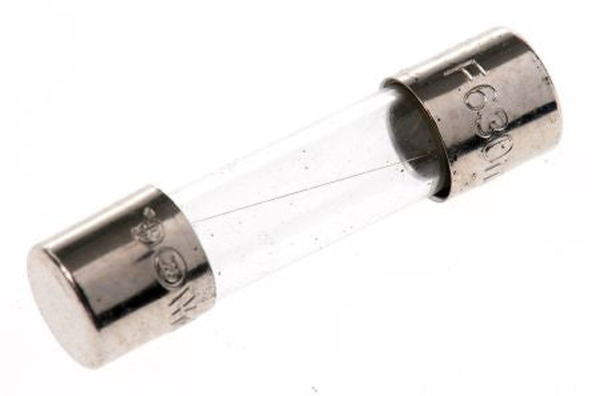 Eaton 630mA F Glass Cartridge Fuse, 5 x 20 mm