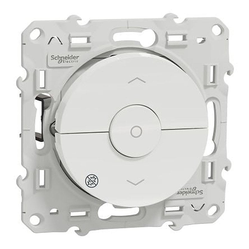Schneider Electric Odace Series Push Button Switch, LAN, 4G, DSL, Fiber, Flush, IP21D 250 V ac