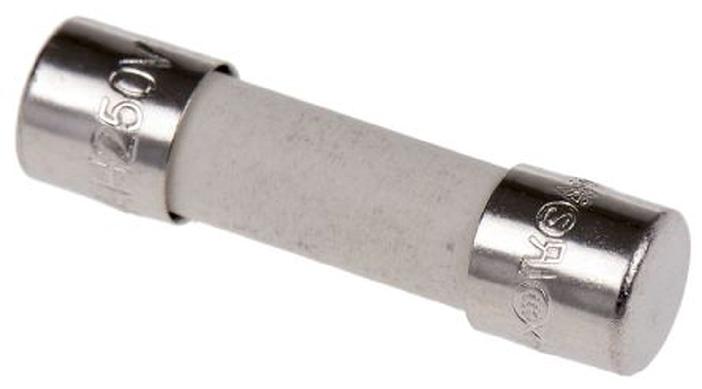 Eaton 4A F Ceramic Cartridge Fuse, 5 x 20 mm