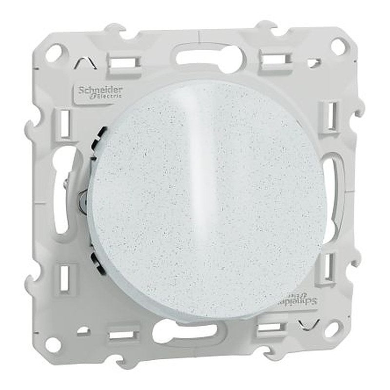 Schneider Electric, Odace 2011 IP2XC White Light Switch, Rated At 16A