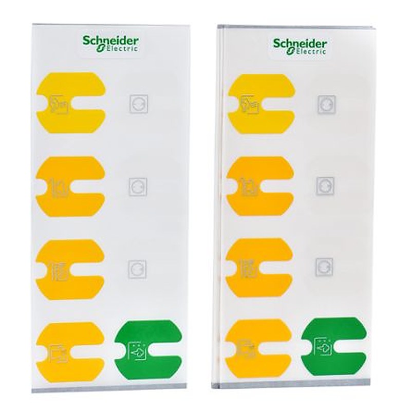 Schneider Electric Yellow Blind & Roller Control Switch Odace 2011 Series