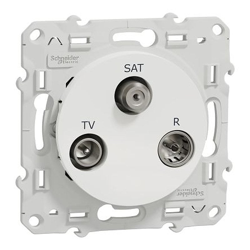 Schneider Electric White, 1 Gang, Odace 2011