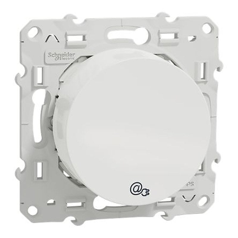 Schneider Electric White Blind & Roller Control Switch Odace 2011 Series