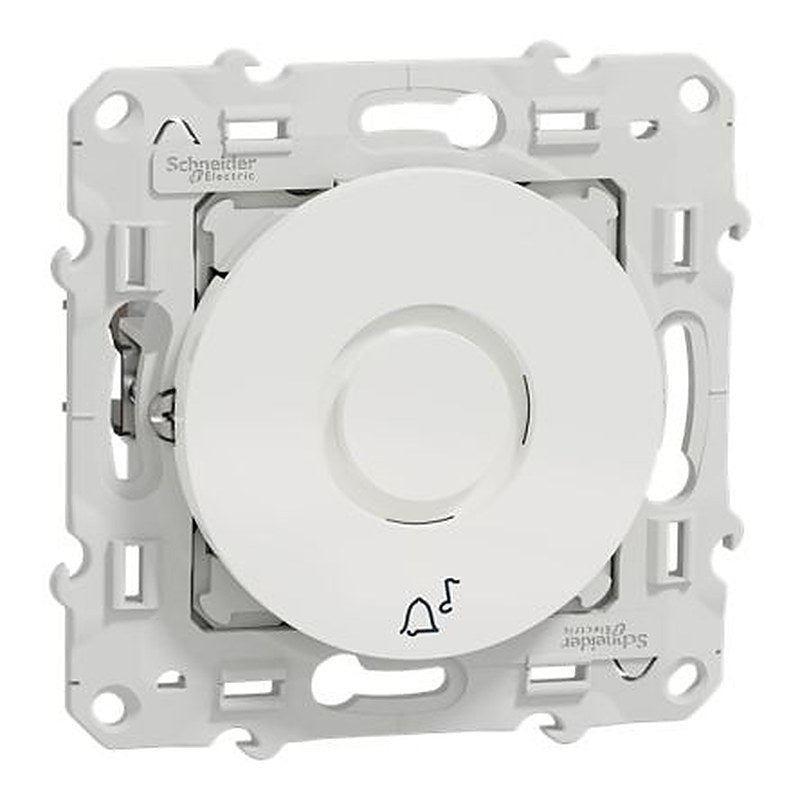 Schneider Electric Odace 2011 Series Push Button Switch, 2G, 3G, 4G, IP21D 250 V ac