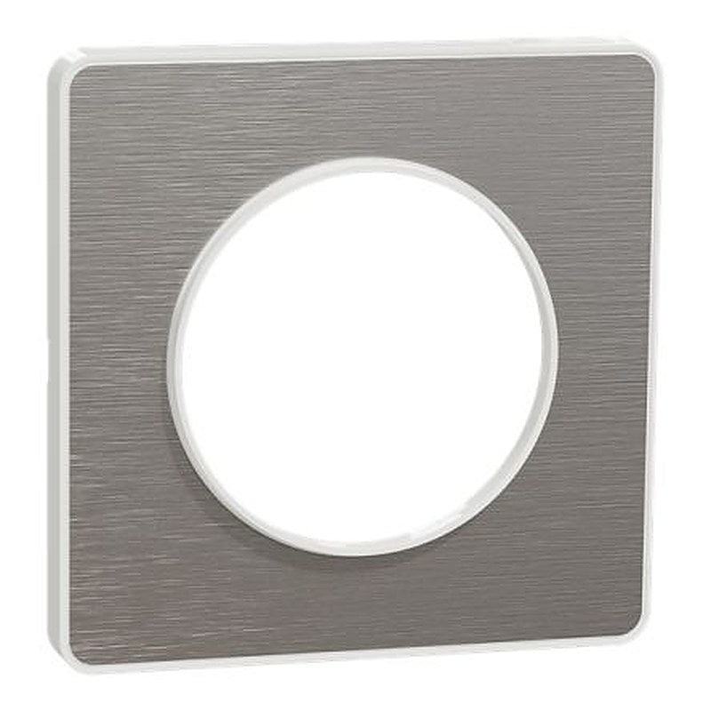 Schneider Electric Lighting Cover for use with Odace, 85mm Width, Clip Fixing, 85 mm
