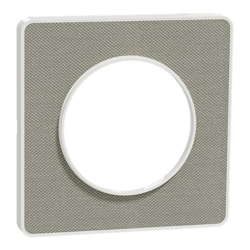 Schneider Electric Grey 1 Gang Cover Plate
