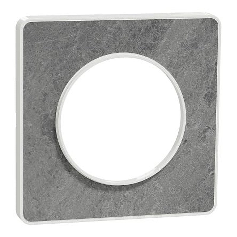 Schneider Electric Grey, 1 Gang, Odace 2011