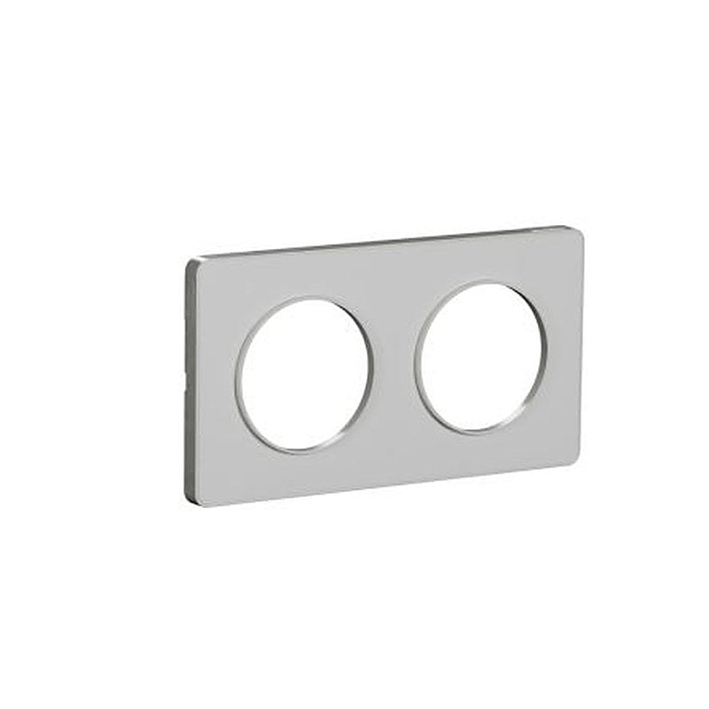 Schneider Electric White, 2 Gang, Odace 2011