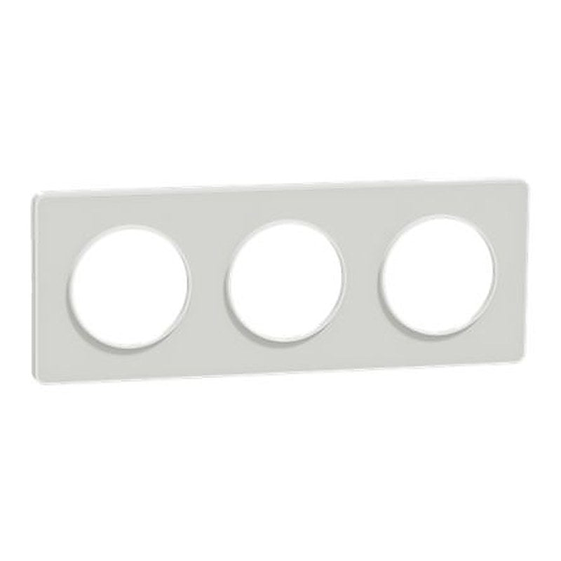 Schneider Electric Lighting Cover for use with Odace, 227mm Width, Clip Fixing, 85 mm