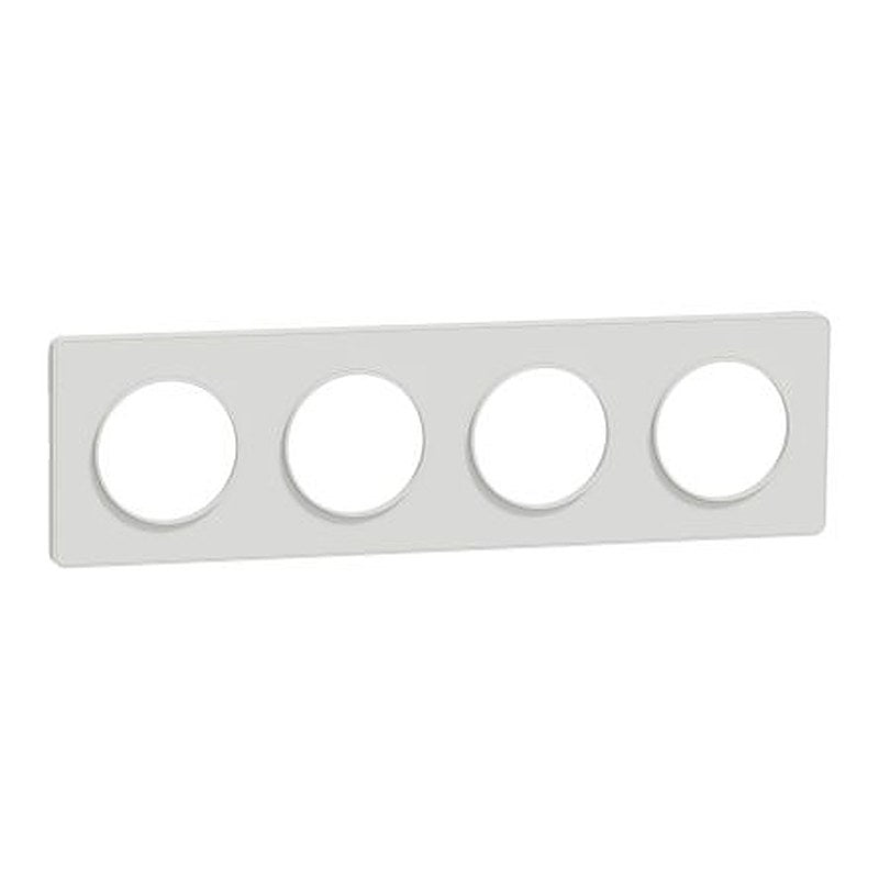 Schneider Electric White, 4 Gang, Odace 2011