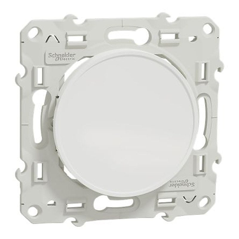 Schneider Electric Screw White Wall Plate Module, Flush