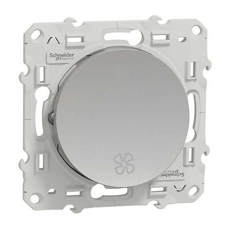 Schneider Electric Grey, 2 Way, 1 Gang, Odace 2011