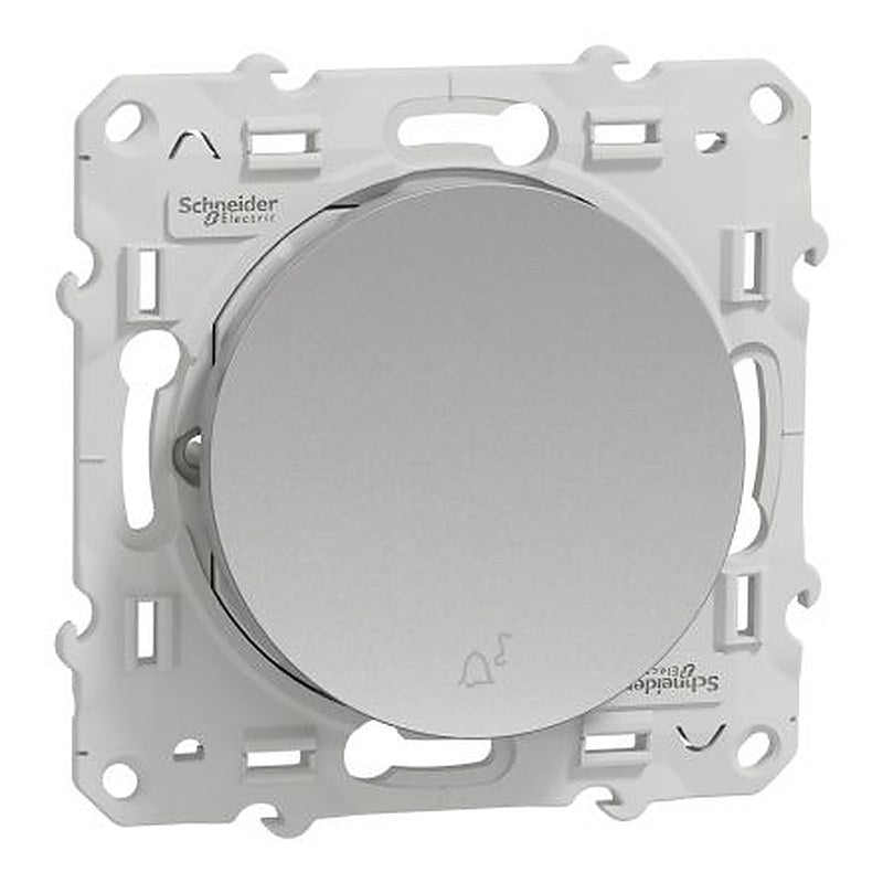Schneider Electric Grey, 1 Gang, Odace 2011