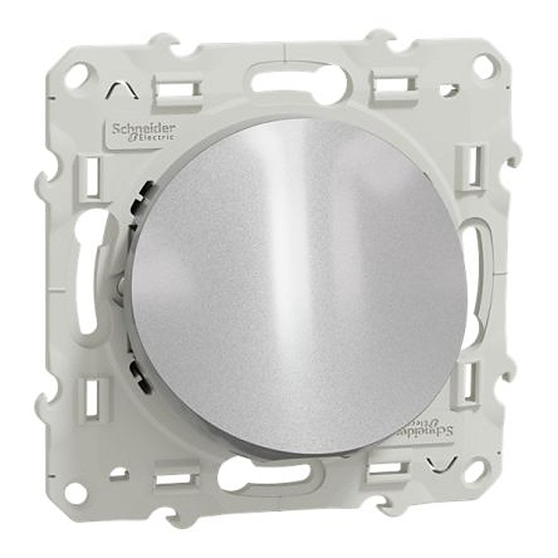Schneider Electric Odace 2011 Grey Plug Socket, 16A