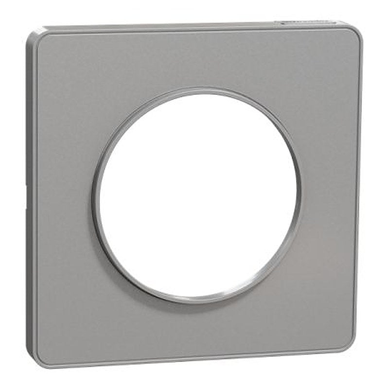 Schneider Electric Lighting Cover for use with Odace, 85mm Width, Clip Fixing, 85 mm