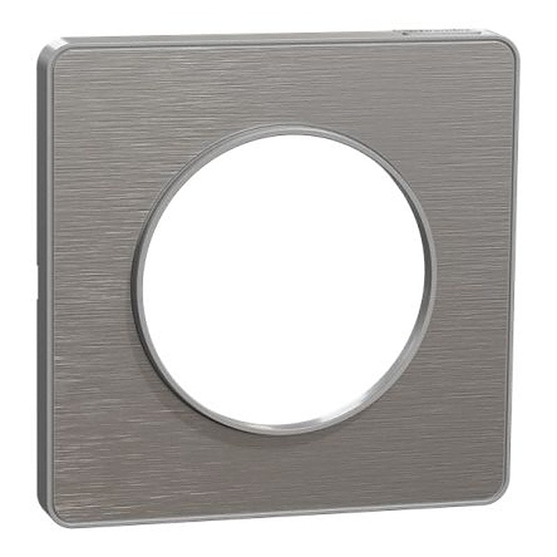 Schneider Electric Lighting Cover for use with Odace, 85mm Width, Clip Fixing, 85 mm