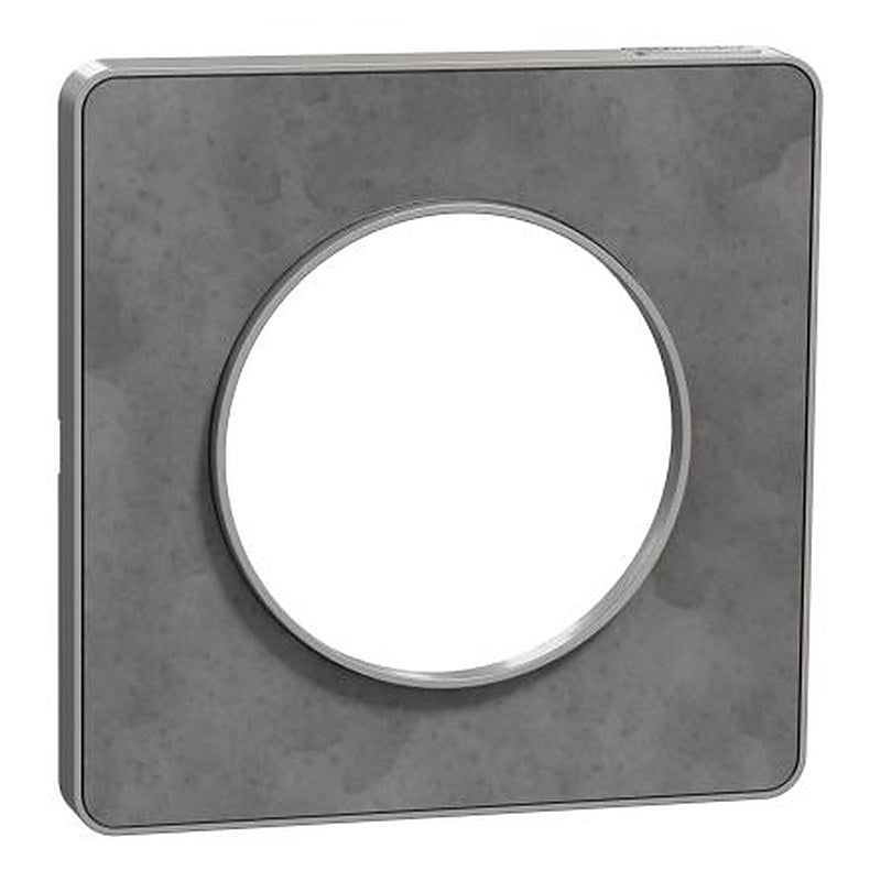 Schneider Electric Grey, 1 Gang, Odace 2011