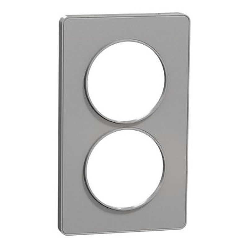 Schneider Electric Lighting Cover for use with Odace, 85mm Width, Clip Fixing, 142 mm