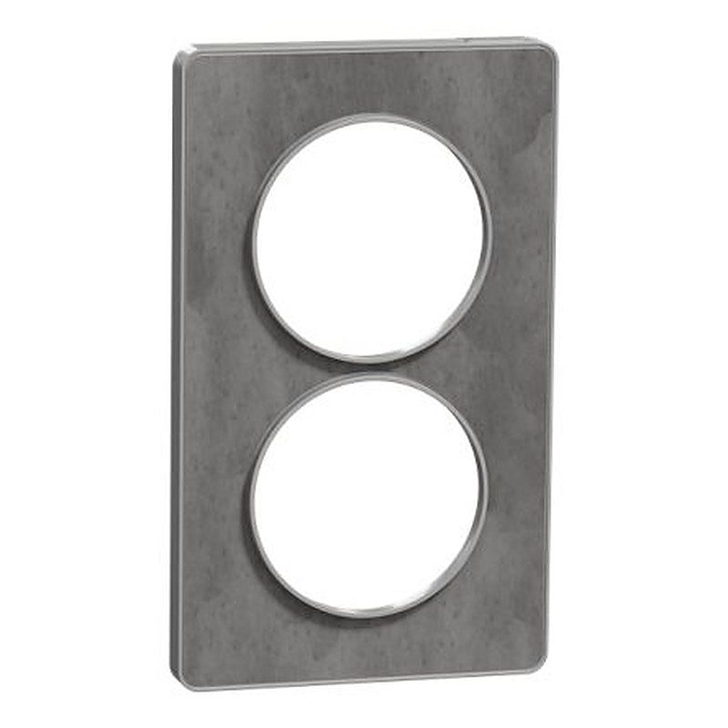 Schneider Electric Lighting Cover for use with Odace, 85mm Width, Clip Fixing, 142 mm