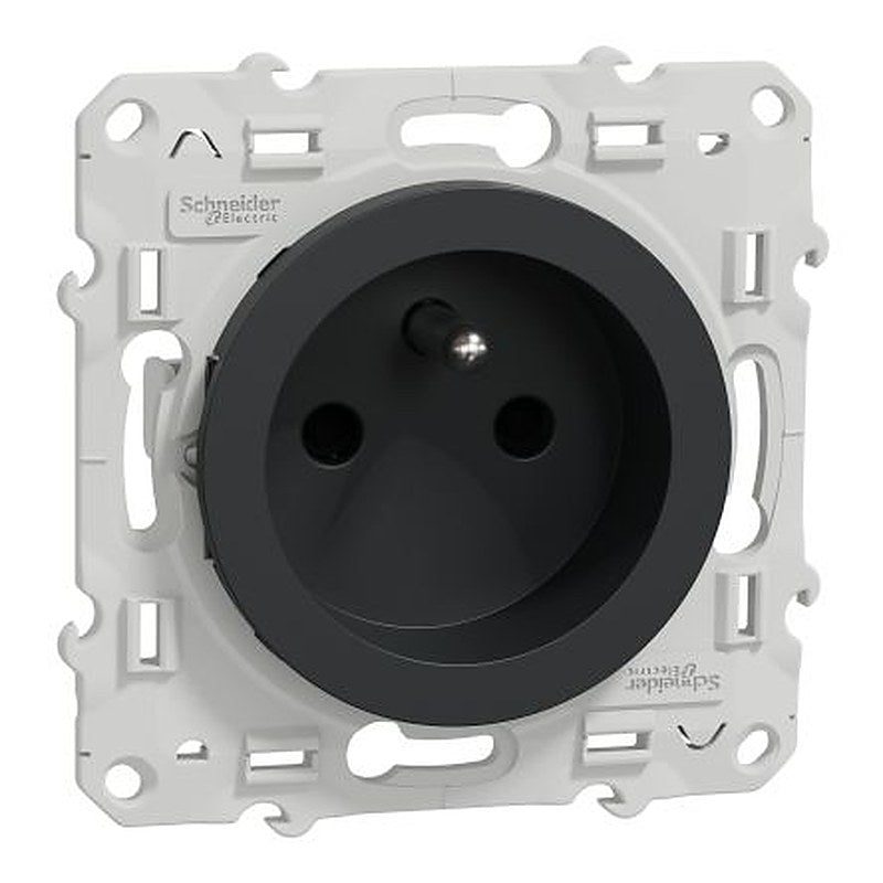 Schneider Electric Anthracite, 1 Gang, Odace 2011